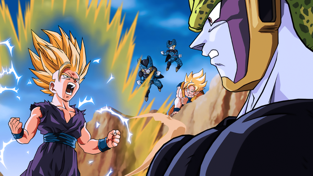 Le combat légendaire de Gohan vs Cell durant le Cell Game