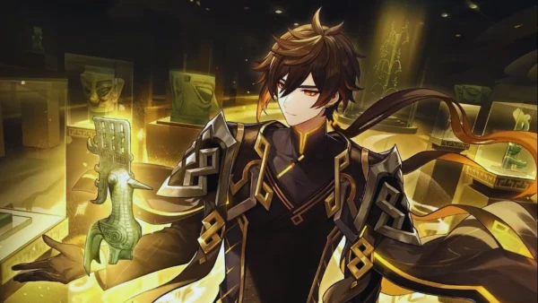 Zhongli l'archon Geo surnommé Morax dans Genshin Impact