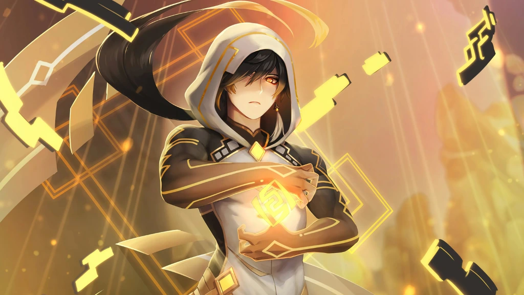 Zhongli l'Archon Geo protecteur de Liyue, le plus puissant des Archons