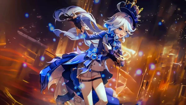 Furina l'Archon Hydro souveraine de Fontaine dans Genshin Impact