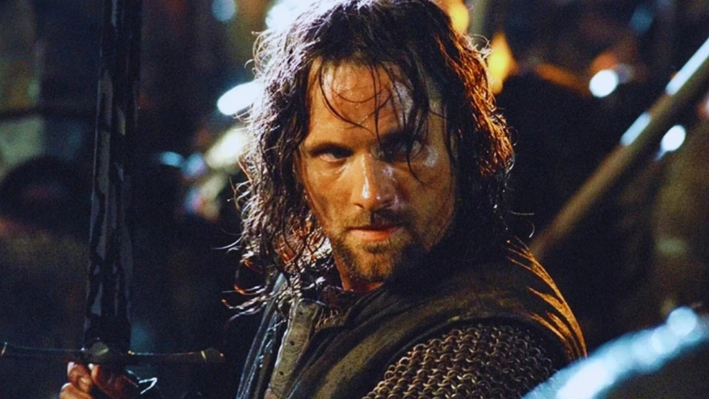 Aragorn le guerrier escrimeur ultime dans le seigneur des anneaux