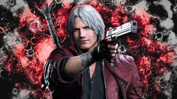 Dante dans Devil May Cry, la licence phare de Capcom