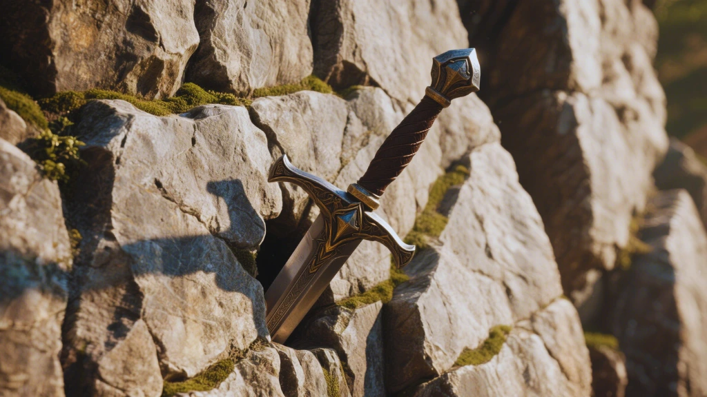 Durandal : le roc brisé et la fuite de Roland