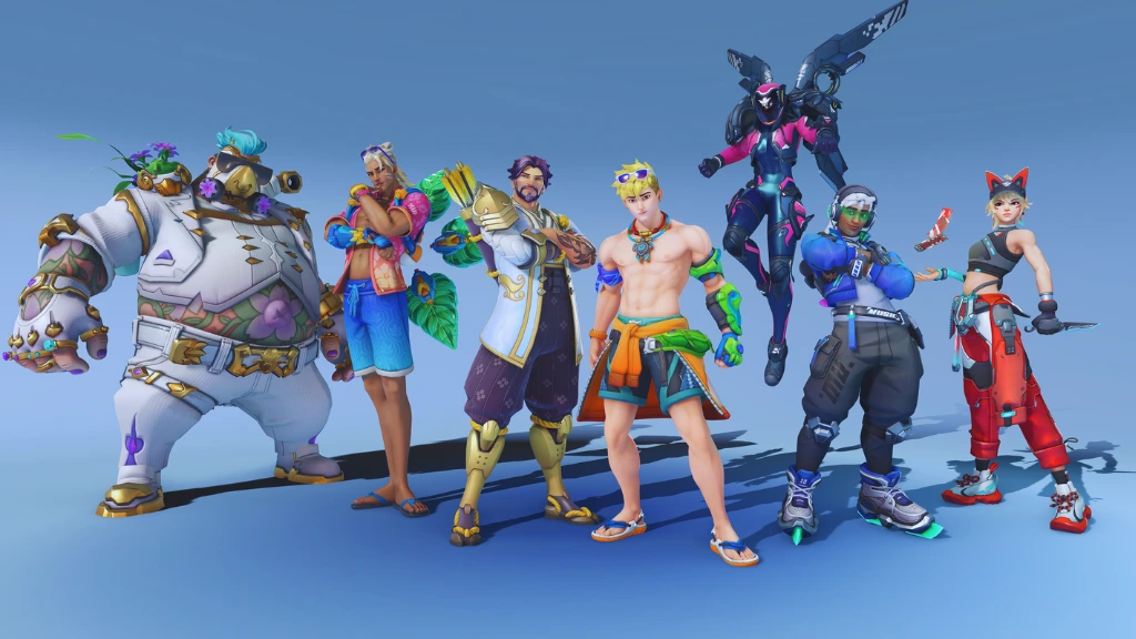 Les Summer Games dans Overwatch2